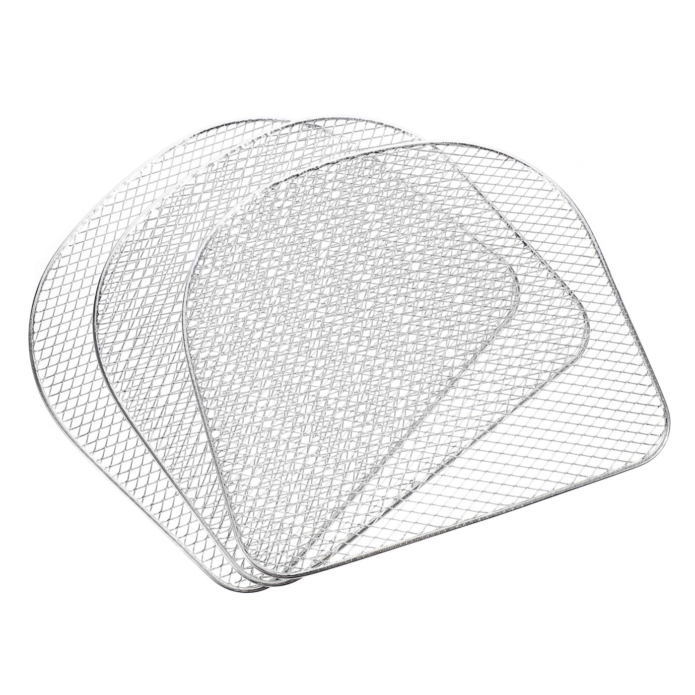 Stackable Air Fryer Rack - Stainless Steel 3 Pcs
