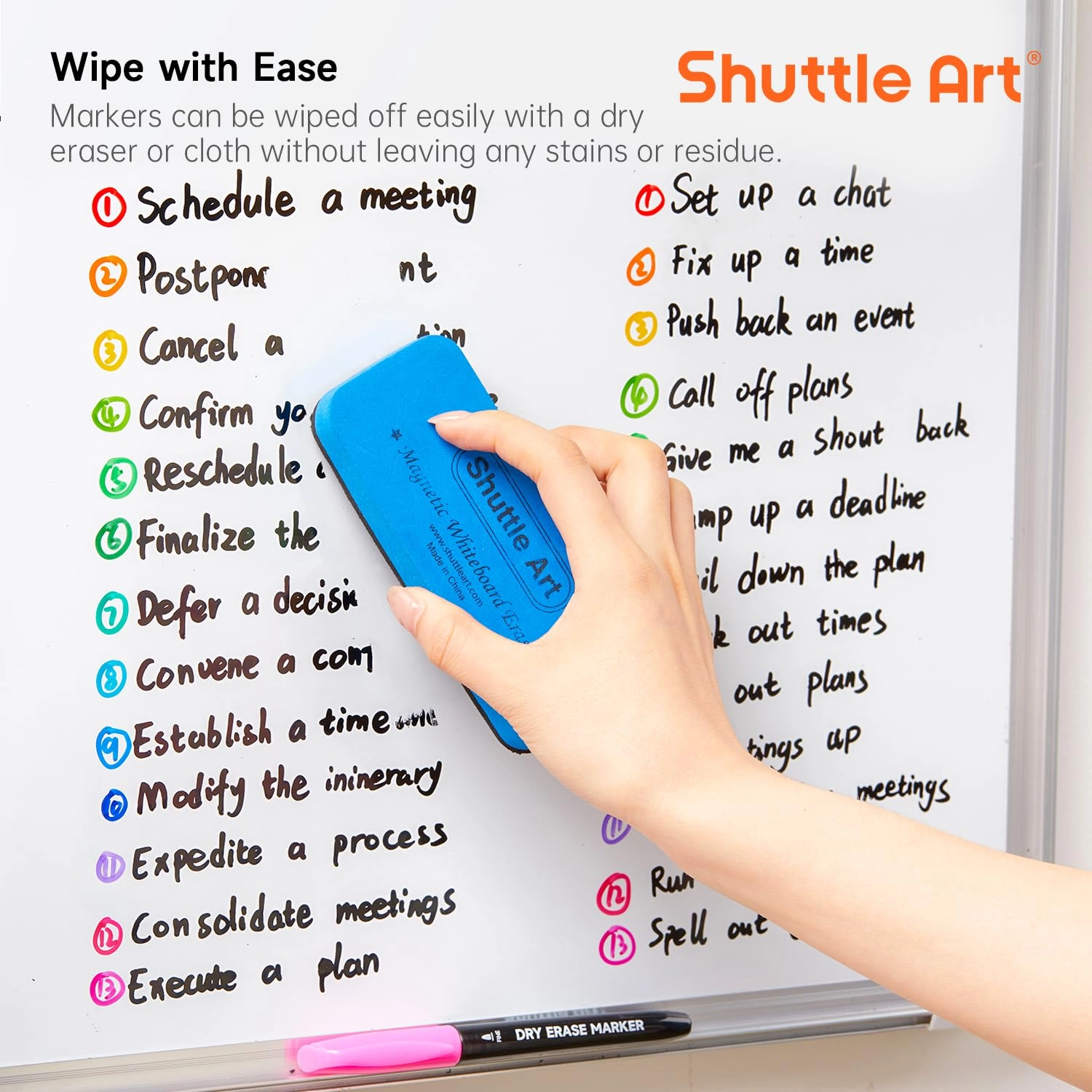 Dry Erase Markers - Multicolor Fine