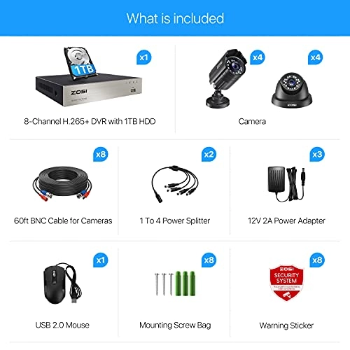 3K Lite - 8PCS 8CH 1080P