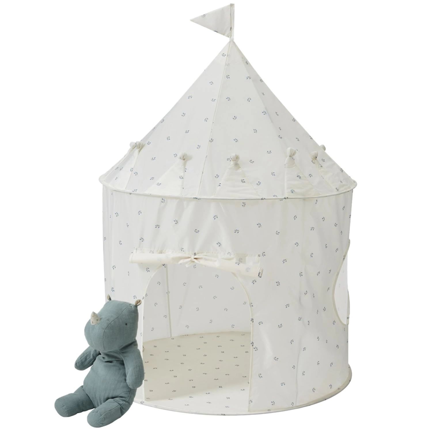 Kids Play Tent - 3ft wide 4ft tall Checkerboard Beige
