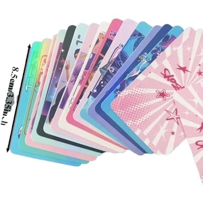 rayihni COLLECTIBLE ANIME TRADING CARDS - CARTOON CHARACTER DESIGN HOLOGRAPHIC