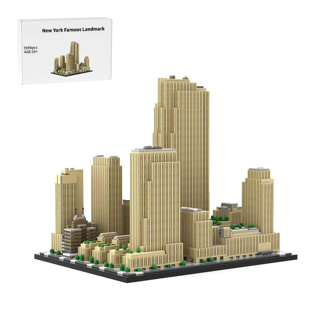 WOWOBONTOY MOC-178781 - New York 5999 pcs