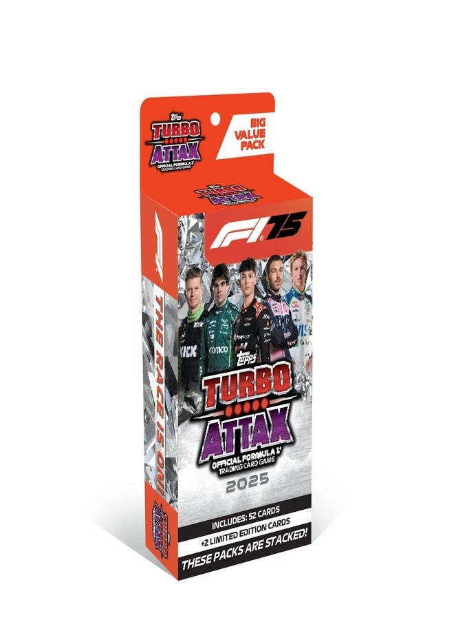 F1 Turbo Attax 2025 - 54pcs Big Value Pack