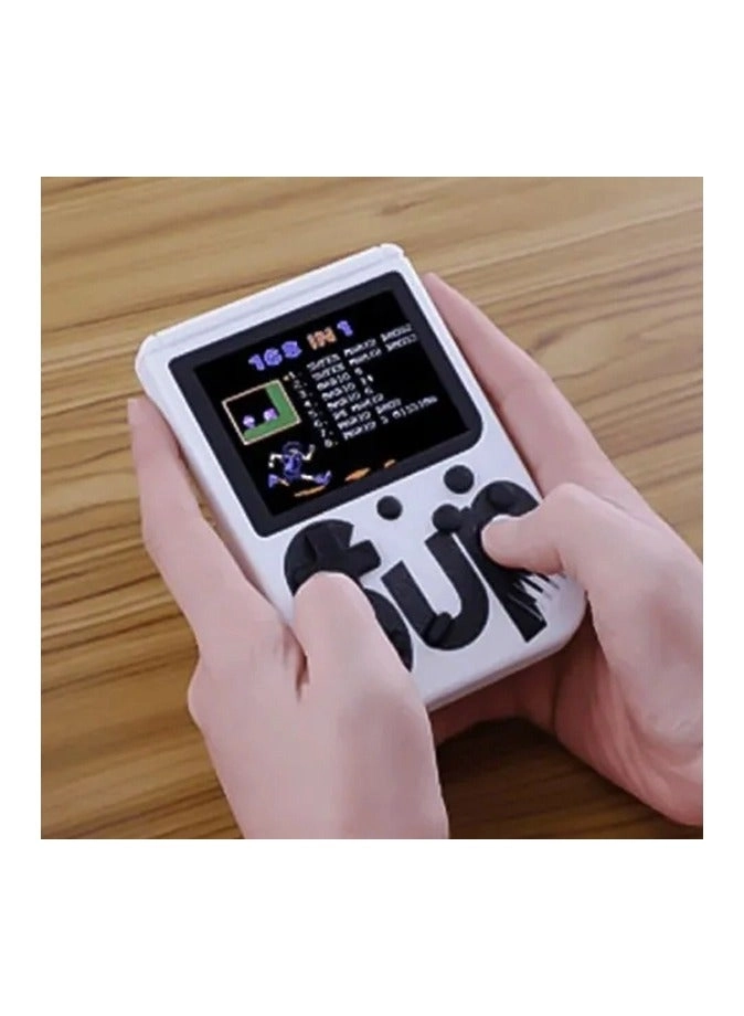 Handheld Game Console - 400 Built-in Games 3-Inch Color Screen Rechargeable Battery