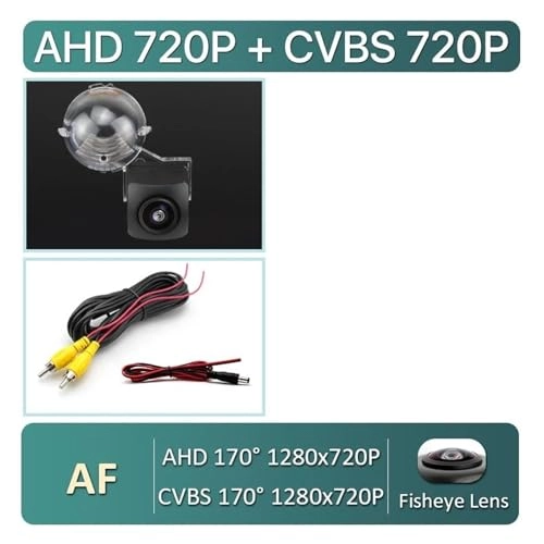 Reversing Camera - RCA interface PAL 512(H)X582(V); NTSC 512(H)X492(V)