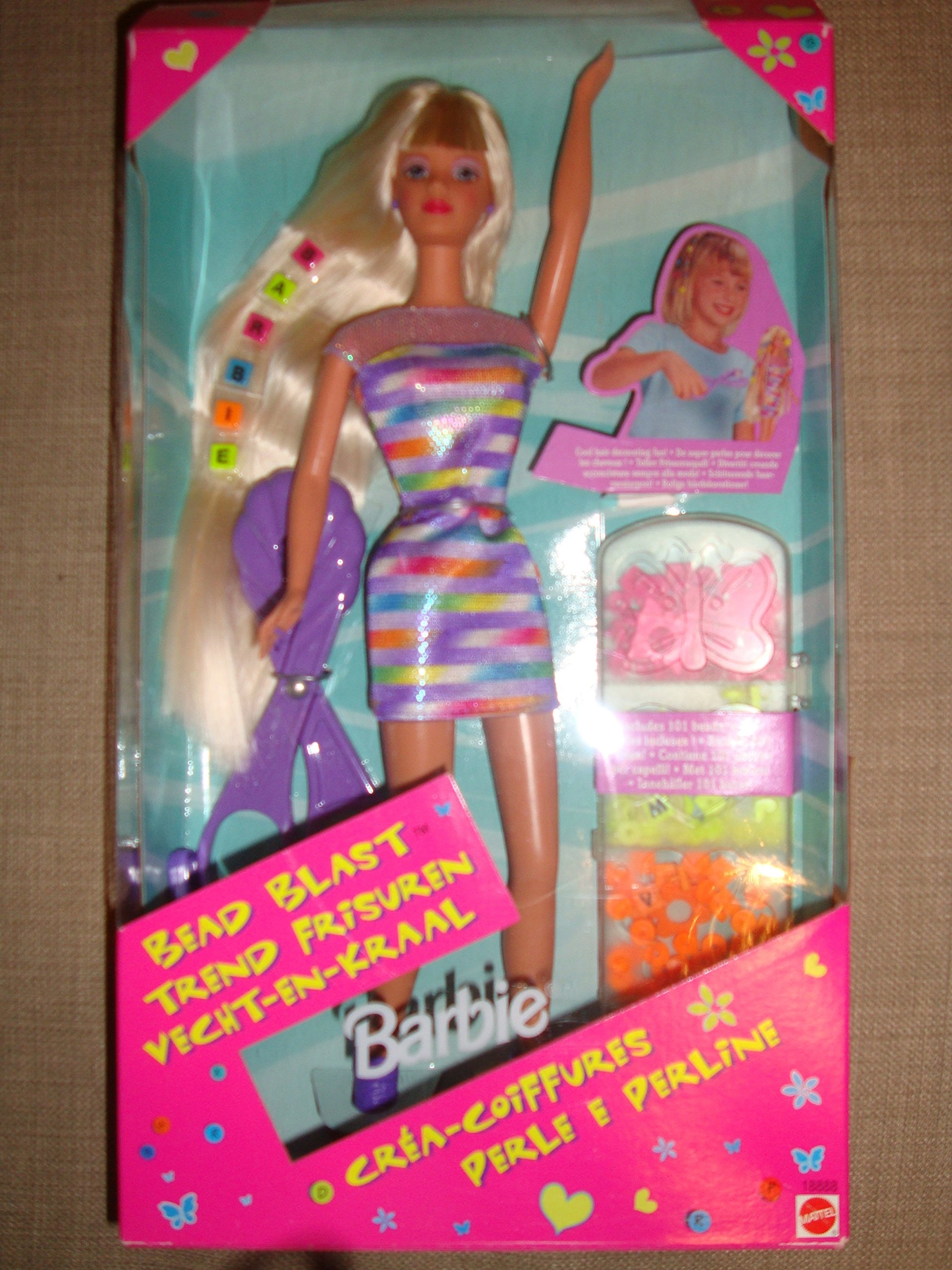Mattel Barbie Bead Blast - 1997 Special Edition Blonde Ages 15+