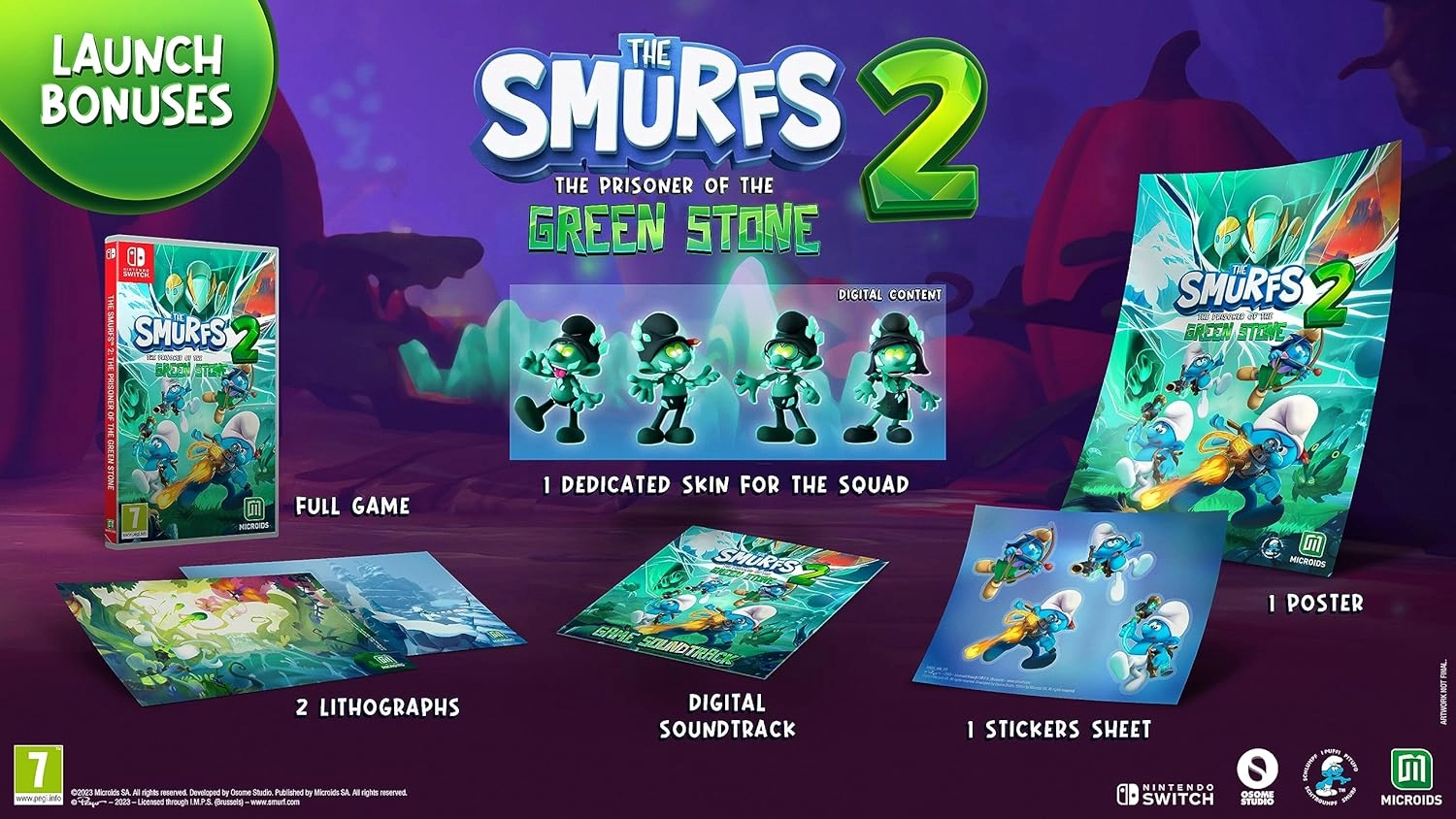 The Smurfs 2: The Prisoner of the Green Stone | Nintendo Switch