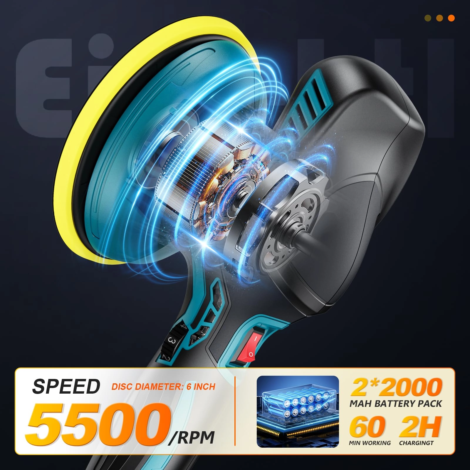 Cordless Car Polisher - 150mm