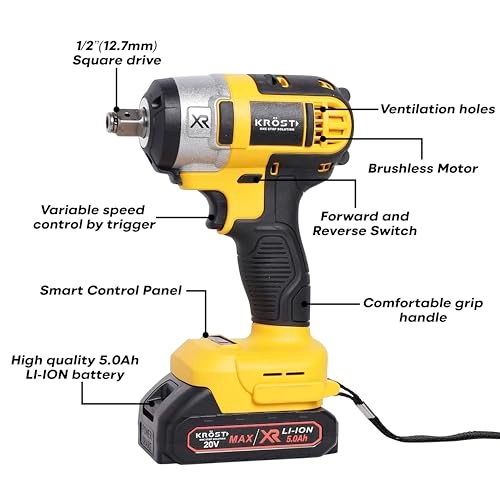 Impact Wrench - 380nm 1/2" Bundle