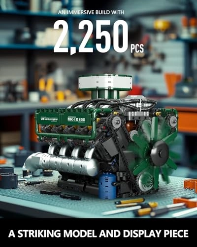 V8 Engine (MK10182) - 2250PCS Battery Motor