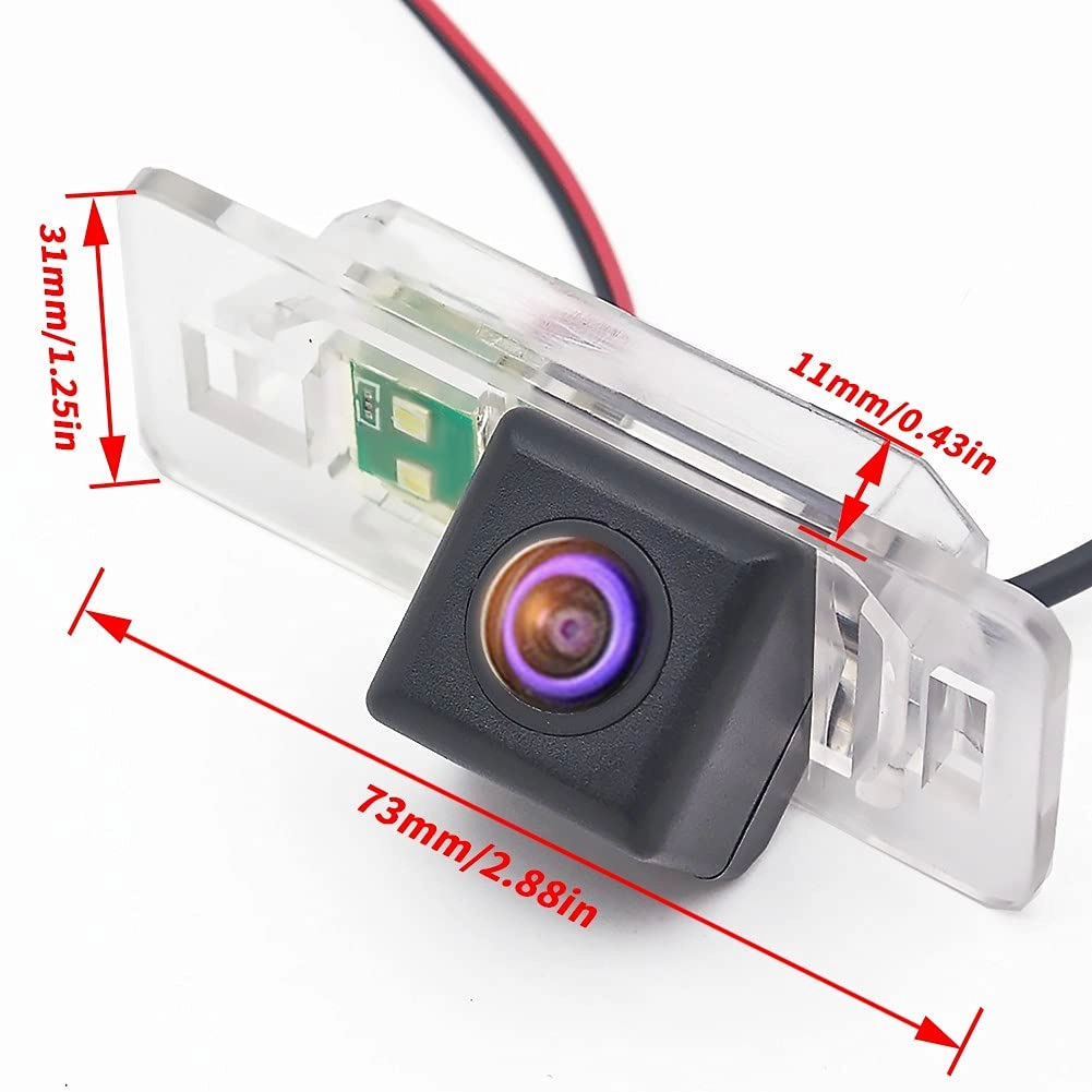 Rear View Reverse Backup Tracks Camera - 728 x 512