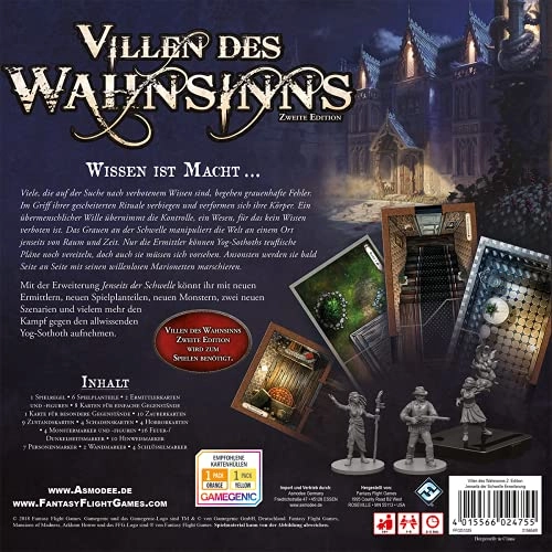 Mansions of Madness: Beyond the Threshold - Cooperative Mystery Game