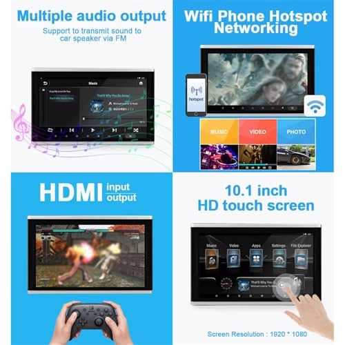 Car Headrest Video Player - 10.1in
