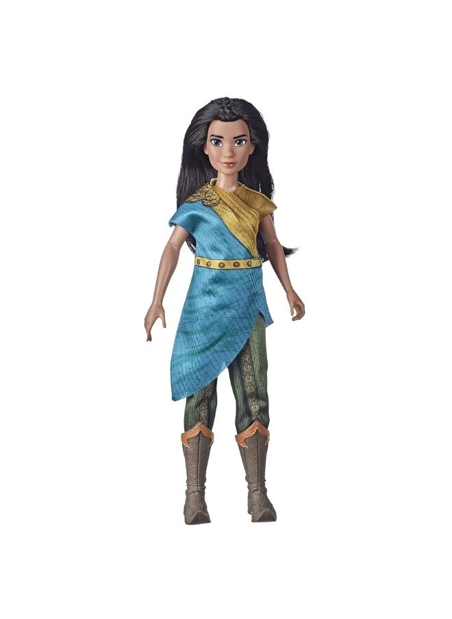 Raya Fashion Doll - 5 points of articulation long, brown hair Ages 3+