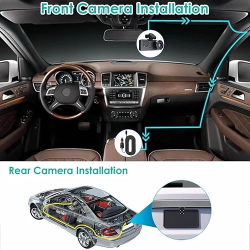 Dash Cam - 32GB 3 Channels G-Sensor