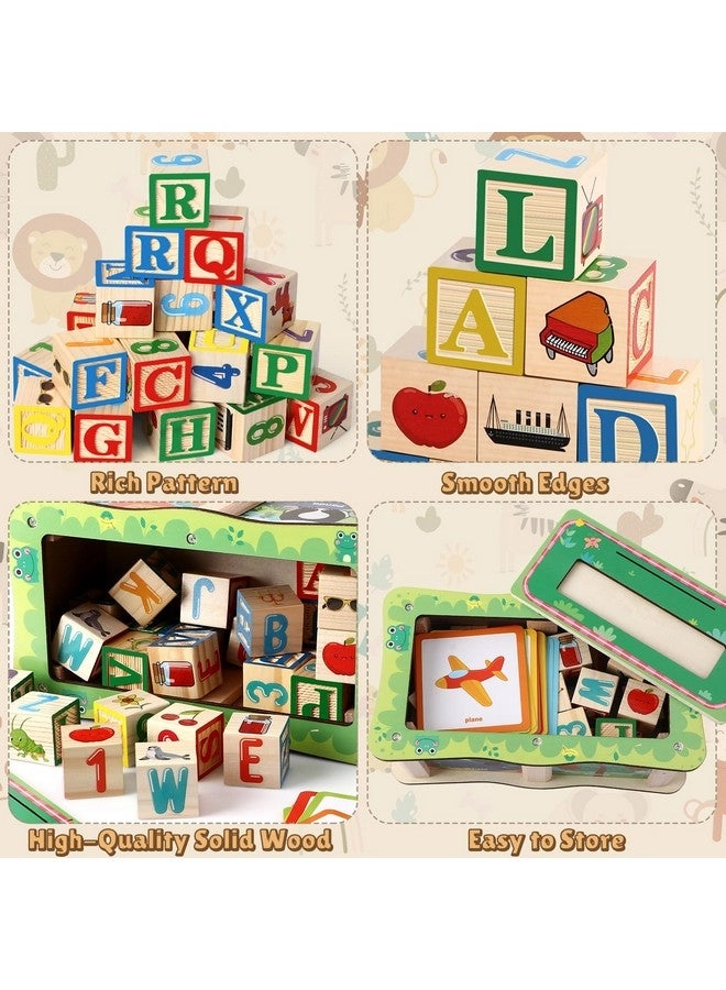 ABC Wooden Blocks - 1-3 Alphabet