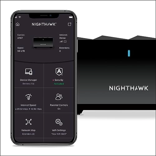 Nighthawk Mesh System - 802.11ax Router + 2 Satellites