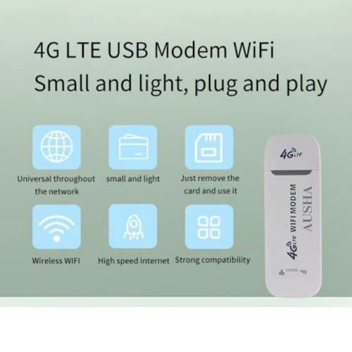 4G LTE Wireless WiFi USB Dongle Stick - 150Mbps