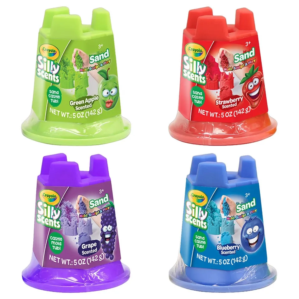 Crayola Sand In Castle Sand Mold - 5Lb Multi Colour
