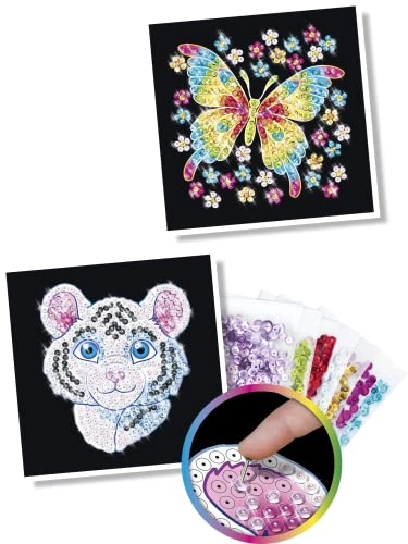 Mille et un sequins - butterfly or white tiger 1 piece(s)