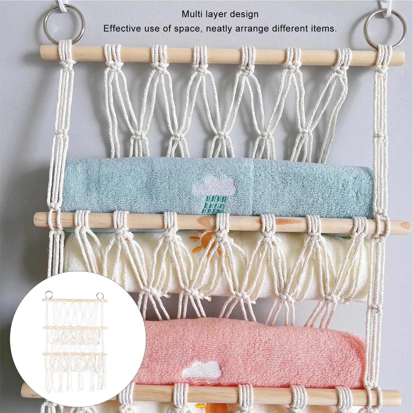 Multi Layer Stuffed Animal Net - Wall Hanging Double Layer
