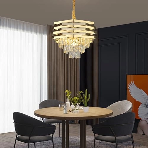 Modern Crystal Chandelier - 150 cm chain (adjustable)