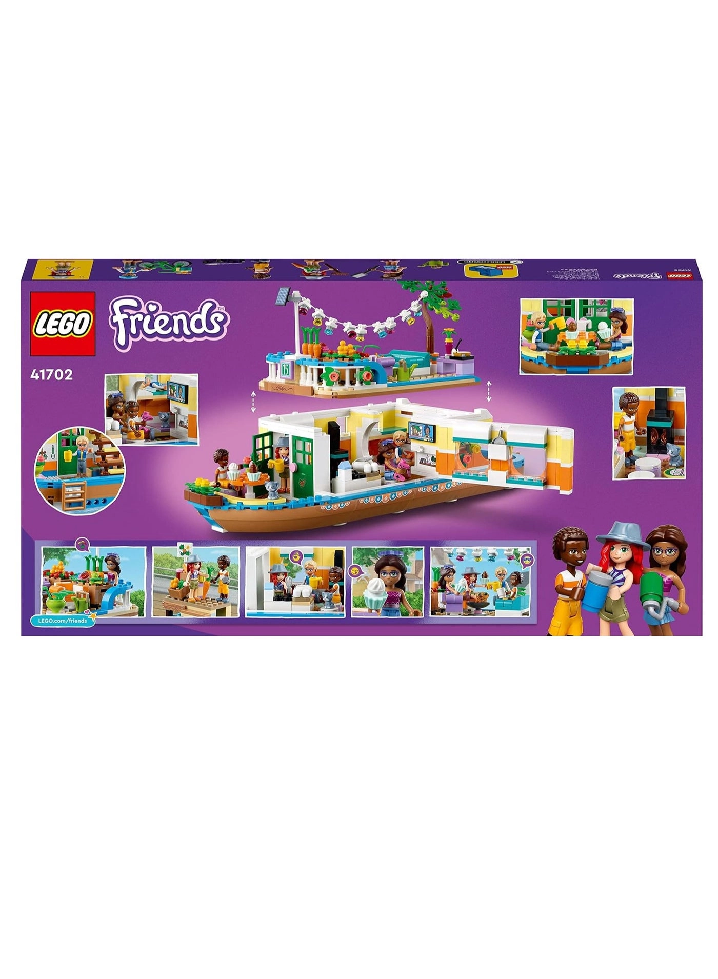 LEGO Friends The Barge Boat (41702) - Animals