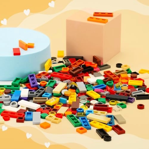 1x2 Square Tiles - 555 pcs