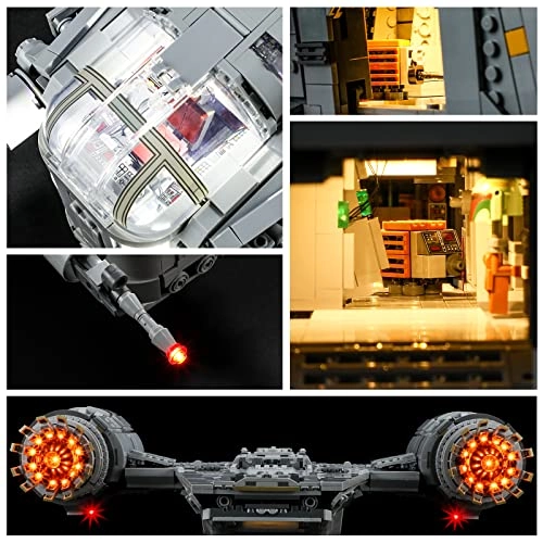 LED Light for LEGO 75331 Star Wars The Razor Crest Building Blocks Model