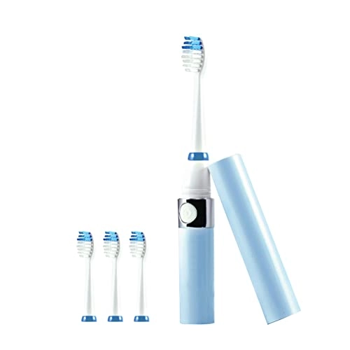Portable Sonic Toothbrush - 22,000 Strokes Per Minute 3 Brush Heads