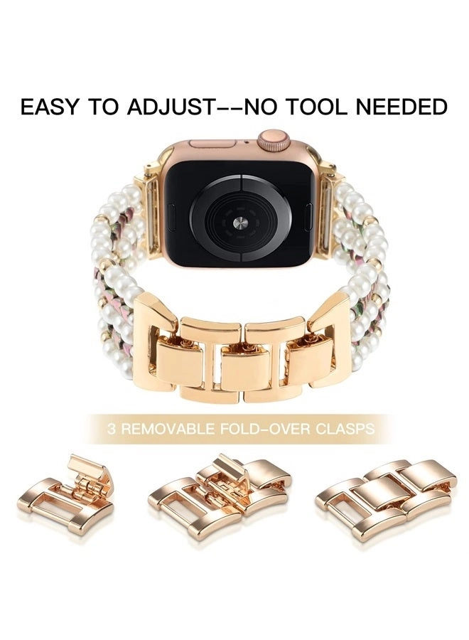 Pearl Beaded Band - 38mm 40mm 41mm