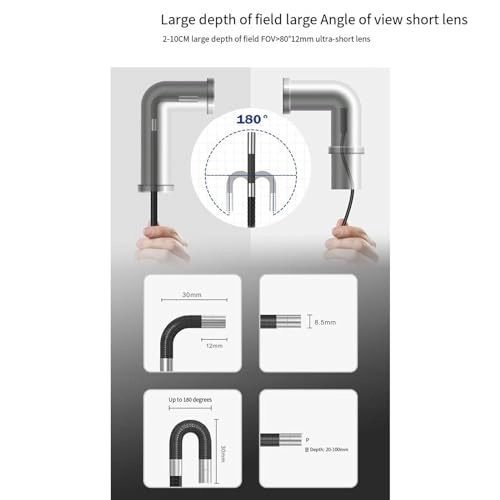 Articulating Borescope - 8.5mm 1M