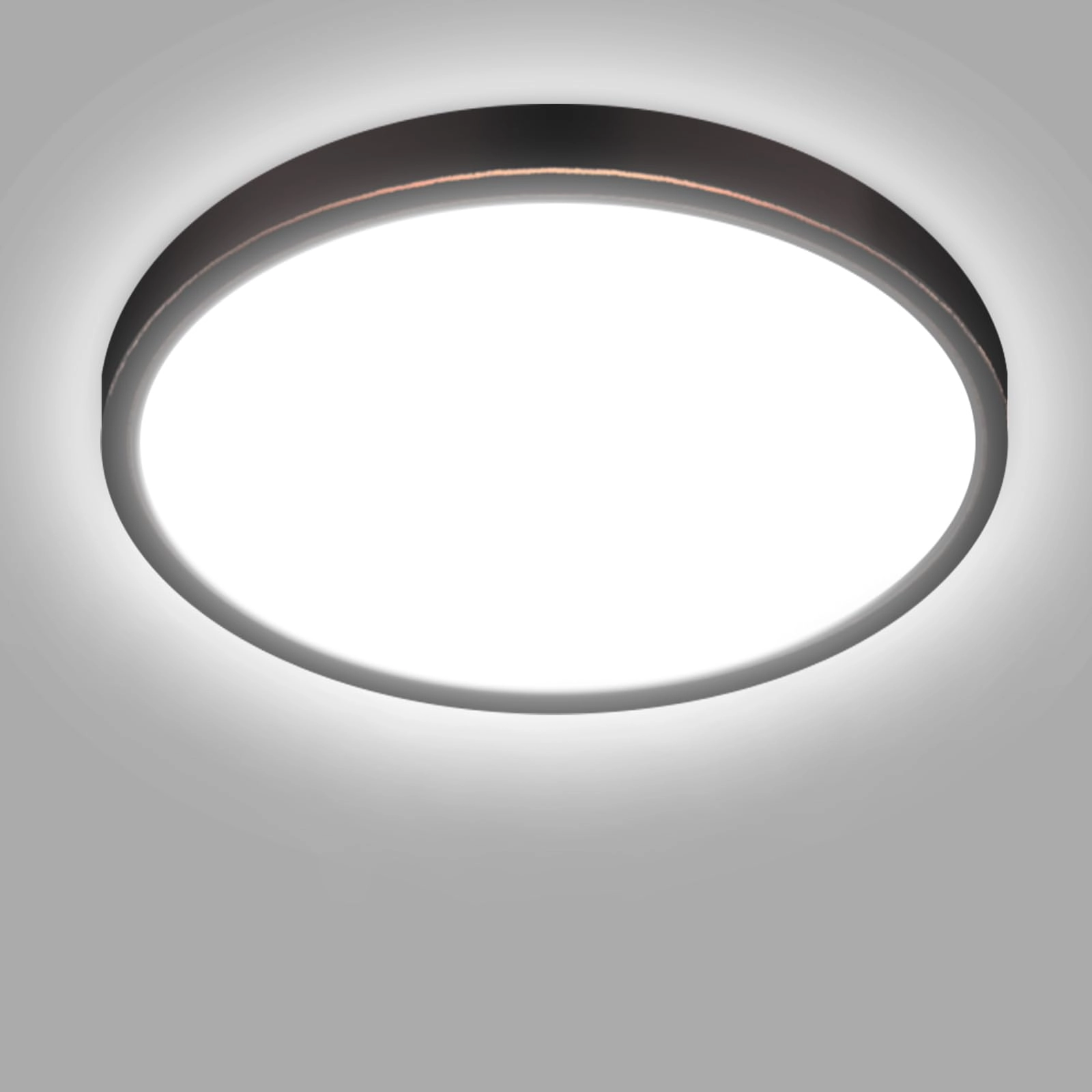 Flush Mount LED Ceiling Light - 3000K 4500K 6000K Dimmable