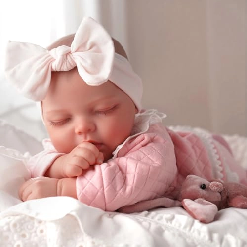 Tero Reborn Baby Doll - 17 Inch Vinyl Cotton Ages 3+