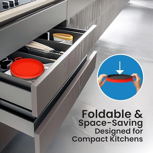 Air Fryer Silicone Liners - Silicone 2 Pack
