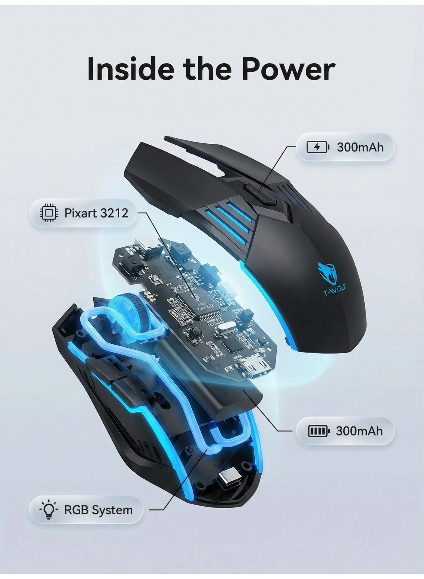 Q13 Gaming Mouse - Wireless