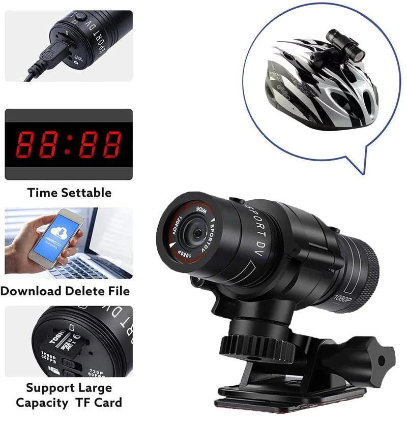Motorcycle Helmet Camera 1K30