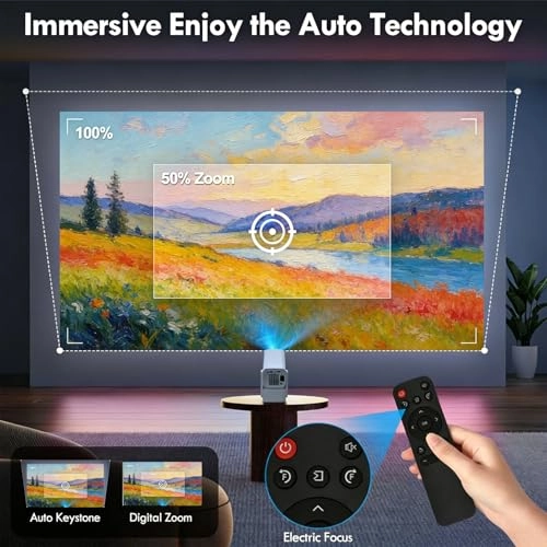 Portable Projector 280 ANSI LM 1920x1080P