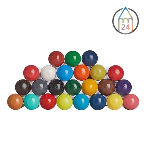 Academy Coloured Pencils - 24 Pcs