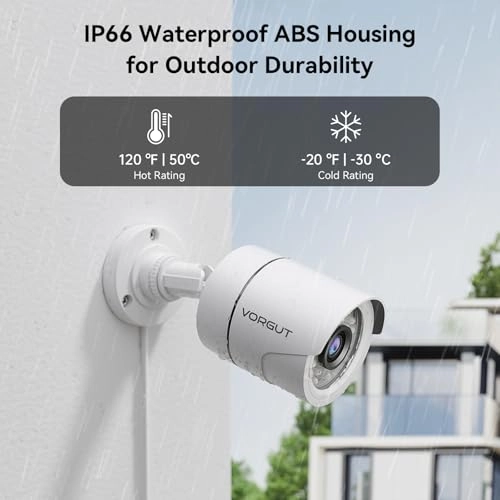 Wired Security Camera System - 4X Camera 4 3MP