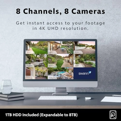 AdvancedX Wired NVR - 8 channels