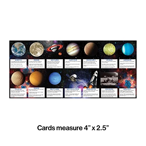 Space Blast Fact Cards - 1 Bithday, Valentine's Day, Wedding