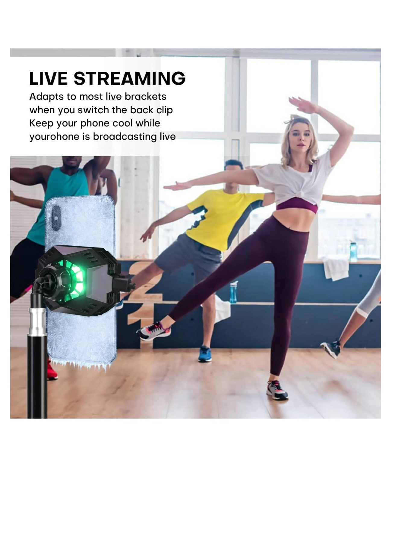 Phone Cooler - Semiconductor Cooling Fan