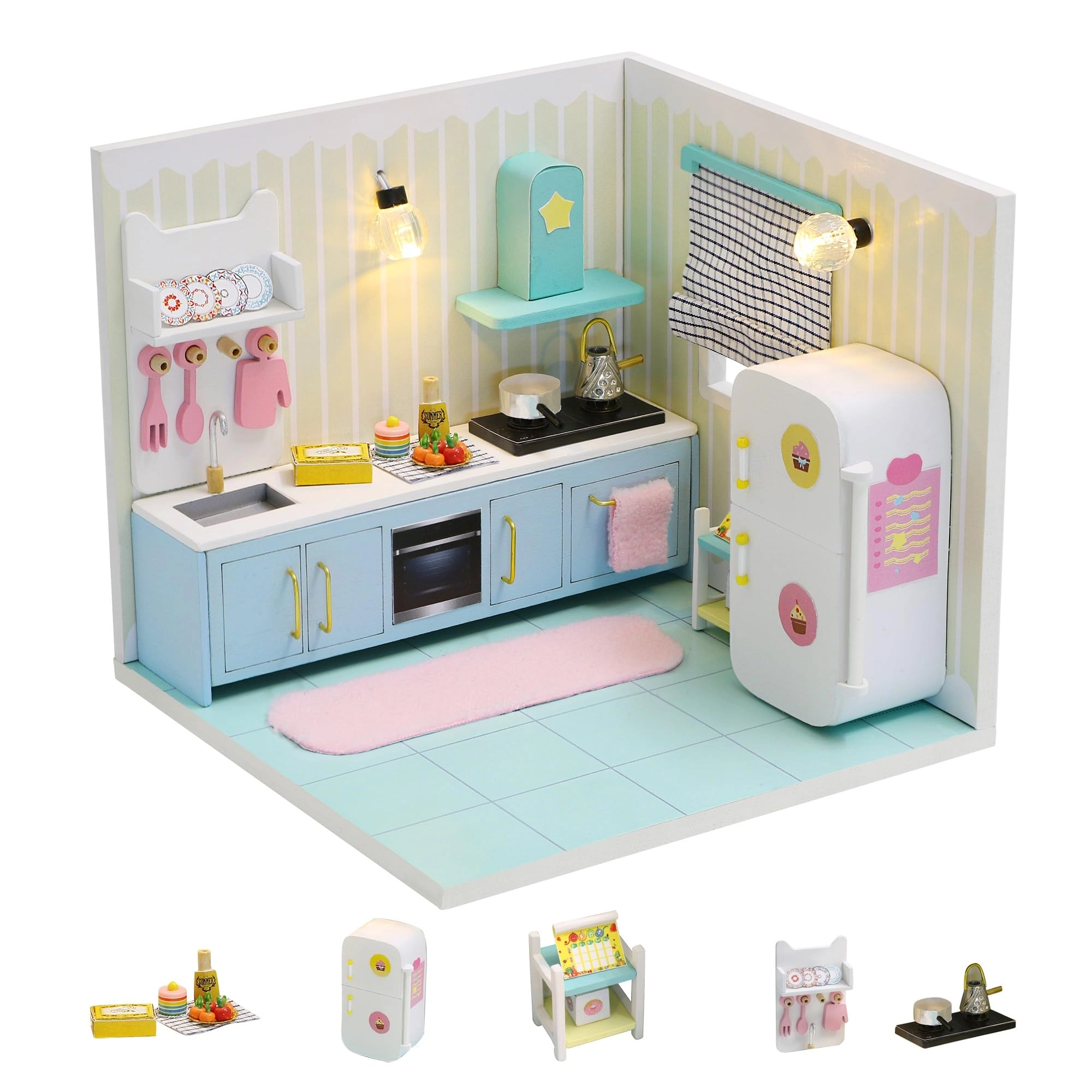 Dollhouse Miniature - Cloak Room LED