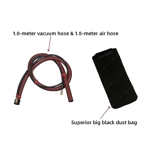 Pneumatic Orbital Sandpaper Machine - Square Sander 5500-6000rpm