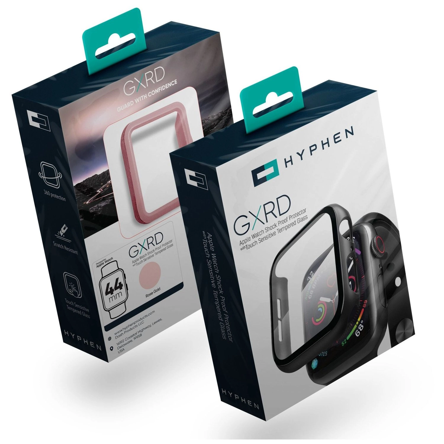 Tempered Glass Protector for Apple Watch - 44mm