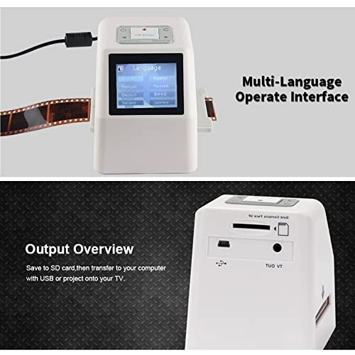 Digital Film & Slide Scanner - 2.4 LCD Screen 35mm
