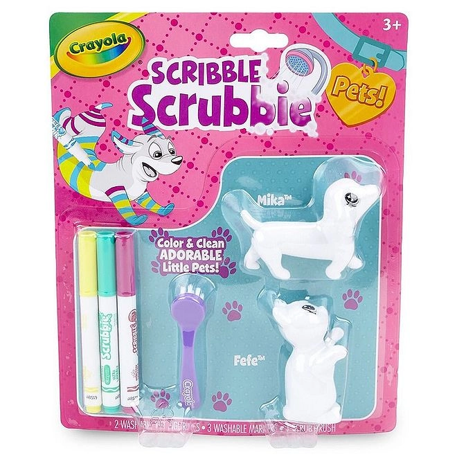 Crayola Scribble Scrubbie Pets - 3 years+