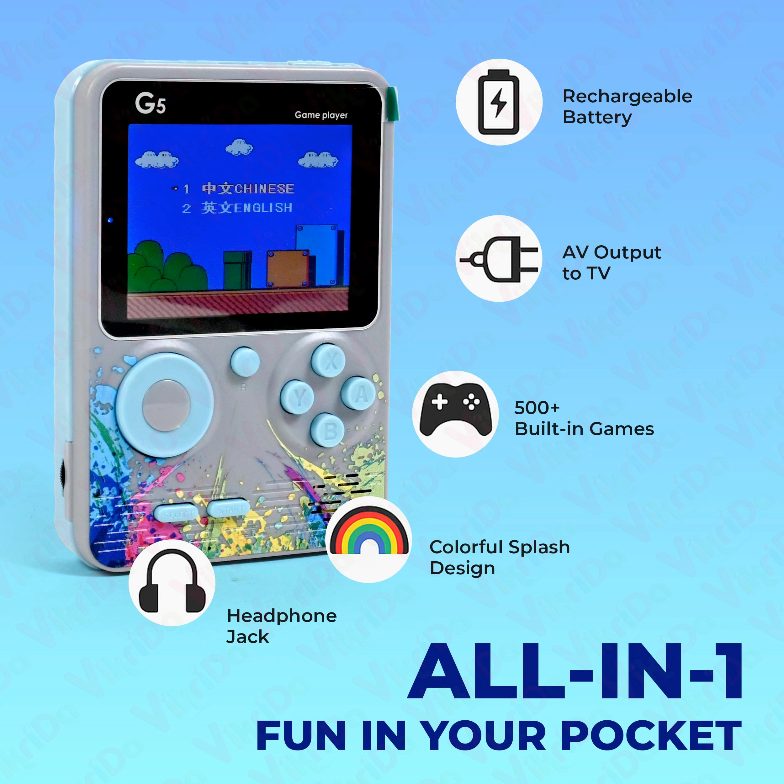 G5 - 500-in-1 2 Player