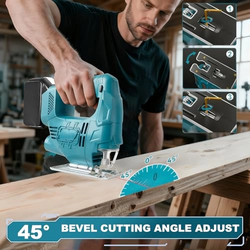 Cordless Jigsaw - 200W